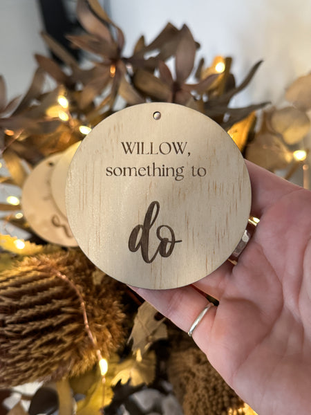 Wooden Mindful Gift Tags | Personalised