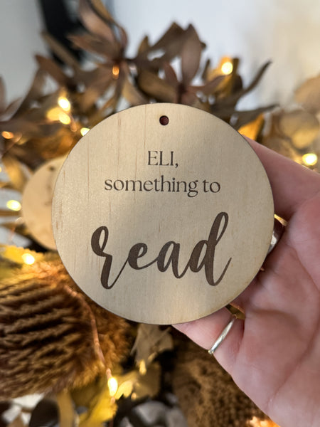 Wooden Mindful Gift Tags | Personalised